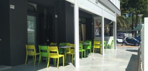 Veranda tavoli olive Più